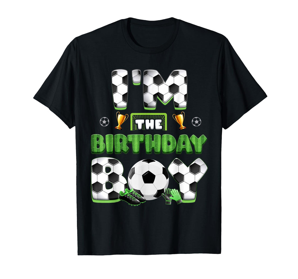 Im Birthday Soccer Group Family Matching T-Shirt - Graphic Print Men Women