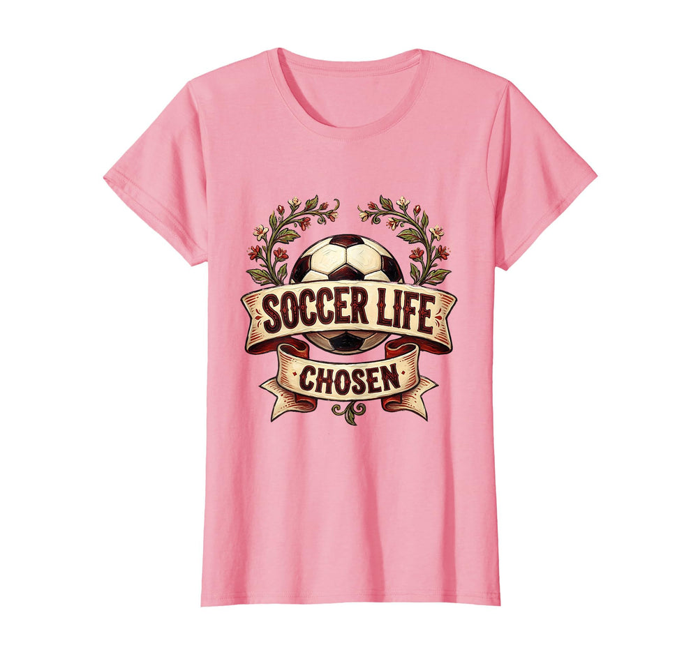 Soccer Life Chosen Bold T-Shirt - Trendy Graphic Men Women