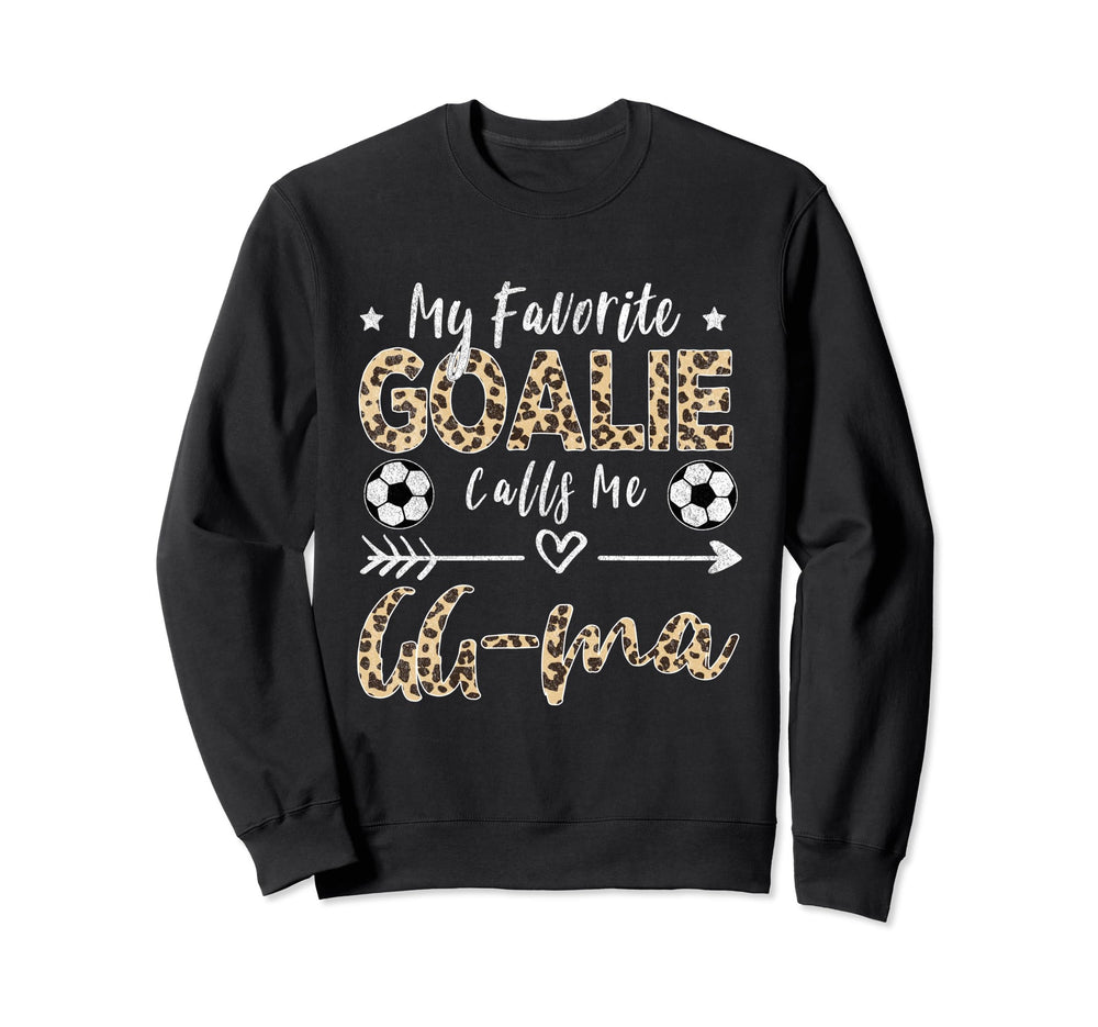 My Favorite Goalie Calls Me Gg Ma Sweatshirt - Minimalist Print for Adults