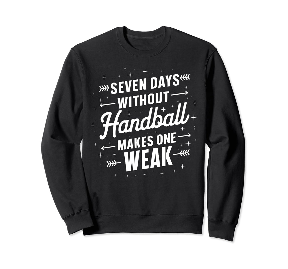 I Love Handball Player Sports Sweatshirt - Unique Graphic for Adults