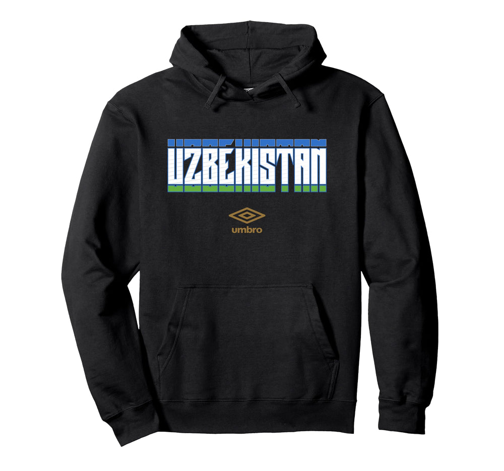 Umbro International Soccer Uzbekistan Hoodie - Minimalist Print Men Women