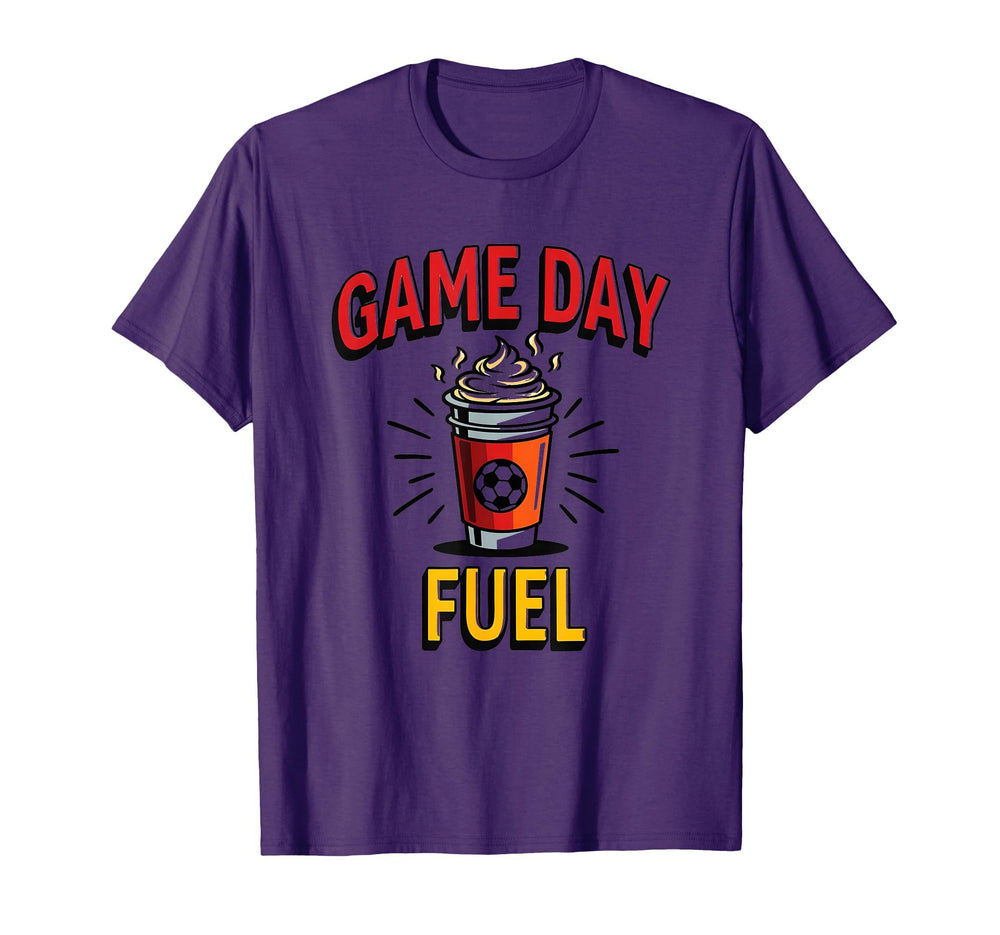 Game Day Fuel Soccer Mom T-Shirt - Minimalist Print Unisex