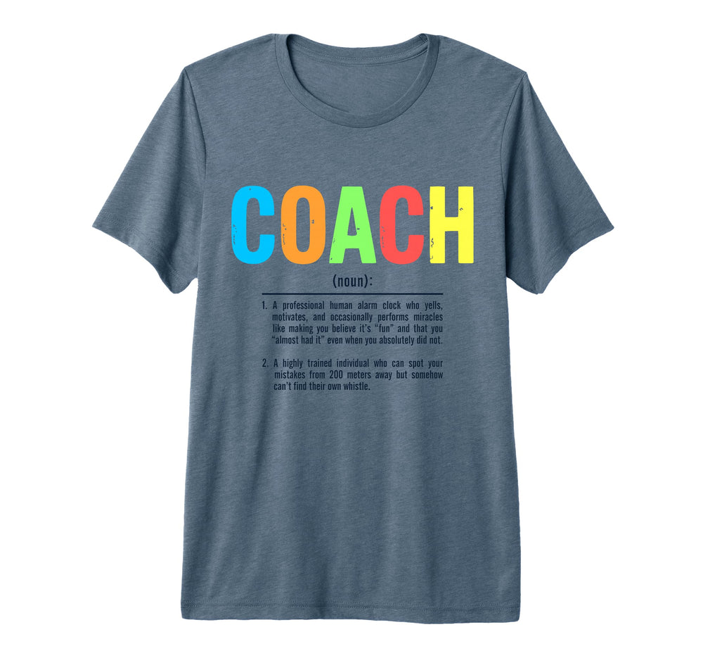 Coach Definition Best Coaches Gift Team T-Shirt - Minimalist Print Unisex