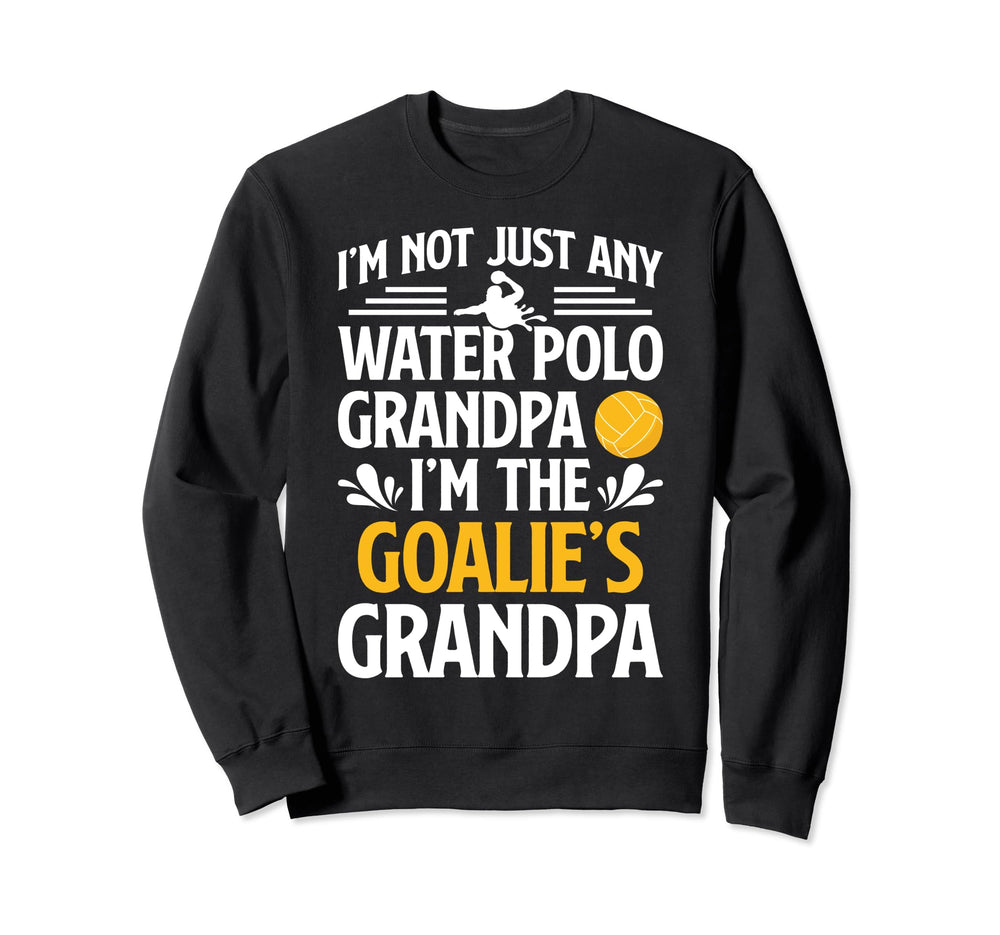 Water Polo Goalie Grandpa Water Sweatshirt - Streetwear Style for Adults