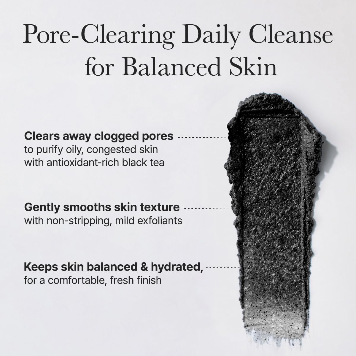 Arencia Black Tea & Yuzu Rice Mochi Cleanser - Snipetell