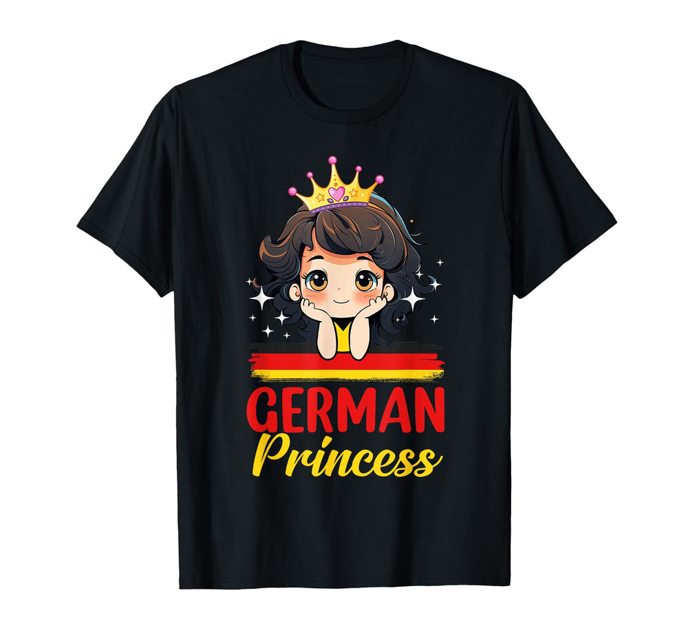 German Princess Germany German Flag T-Shirt - Minimalist Print Men Women