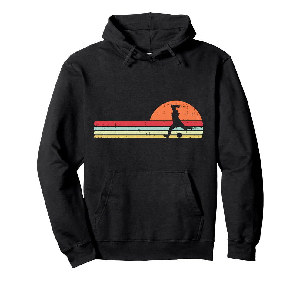 Soccer Kick Football Coach Player Gift Hoodie - Graphic Print Unisex