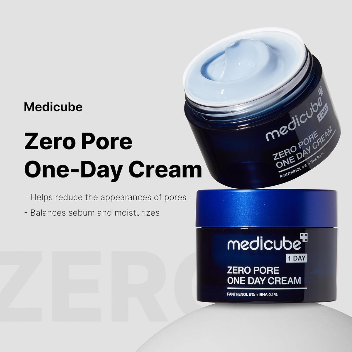 Medicube Zero Pore One Day Cream - Snipetell