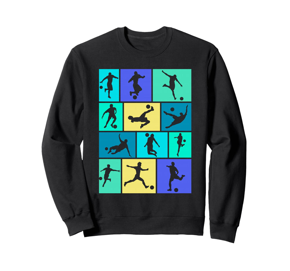 Soccer Goalie Player Fan Game Sweatshirt - Fun Novelty Design for Adults