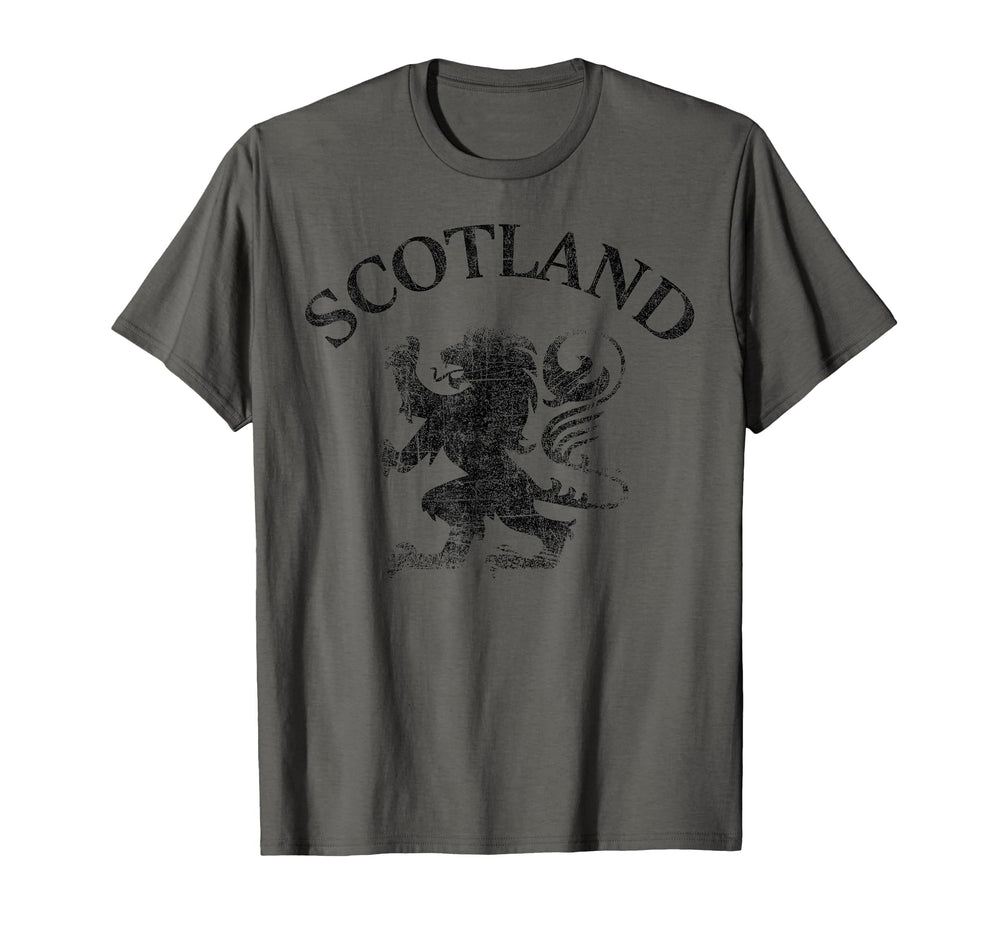 Scottish Lion Rampant Scotland Flag T-Shirt - Novelty Apparel for Adults
