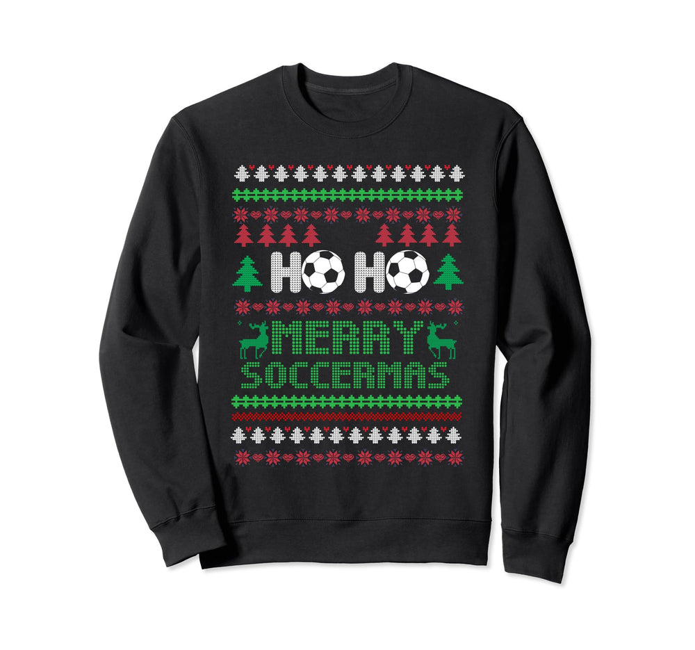 Soccer Goalkeeper Holiday Santa Sweatshirt - Streetwear Style for Adults