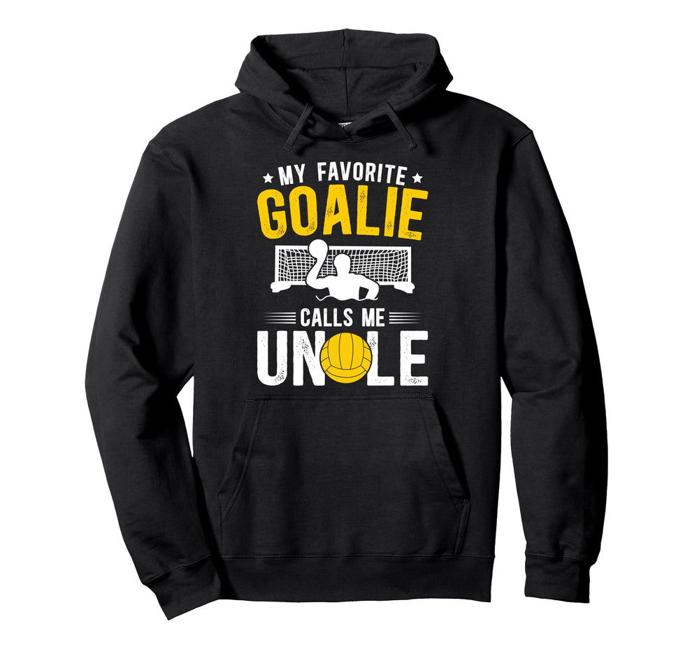 Proud Water Polo Goalie Uncle Water Polo Hoodie - Graphic Print Unisex