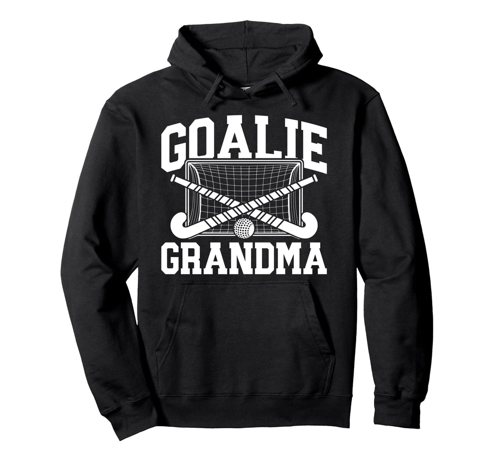 Field Hockey Goalie Grandma Field Hoodie - Trendy Graphic for Adults
