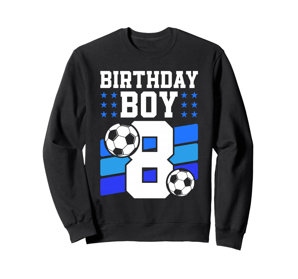 8 Years Old 8Th Birthday Gift Bday Sweatshirt - Unique Graphic Unisex
