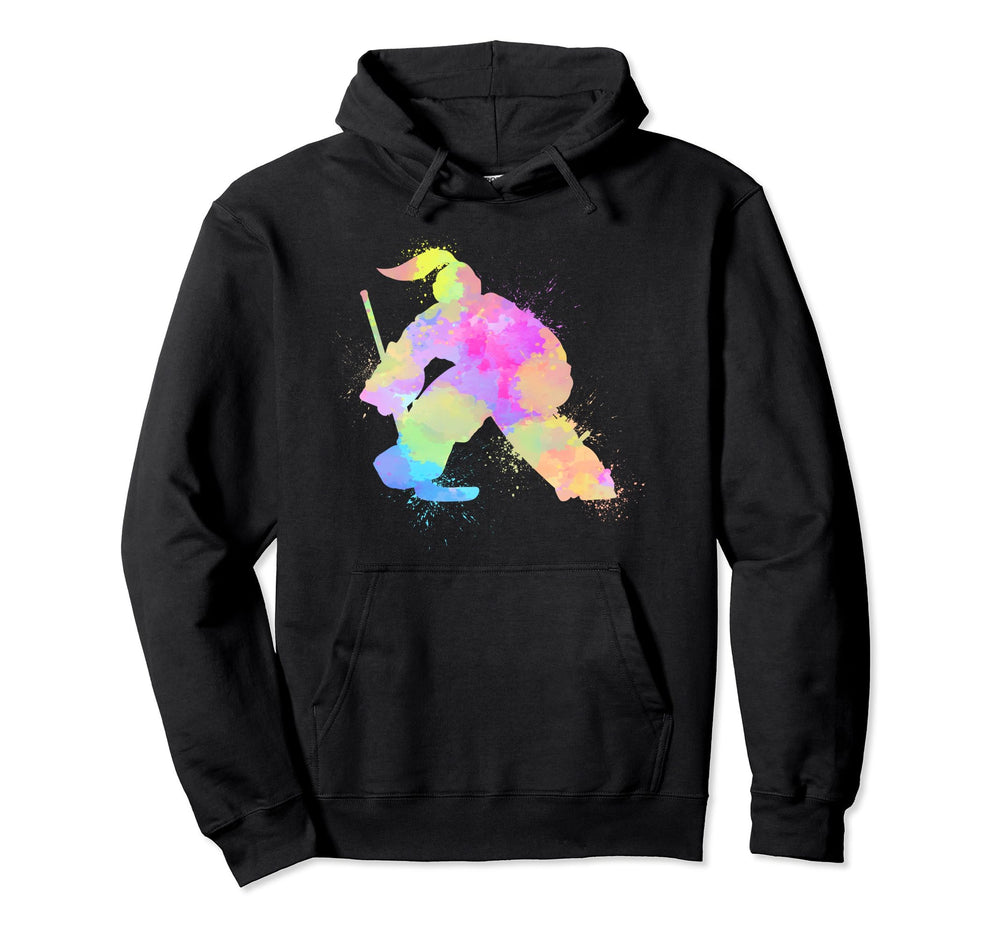 Ice Hockey Goalkeeper Ice Hockey Goalie Hoodie - Streetwear Style Unisex