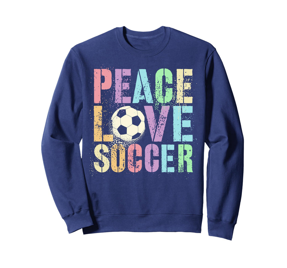 Kawaii Valentine Peace Love Sweatshirt - Casual Everyday Wear Men Women