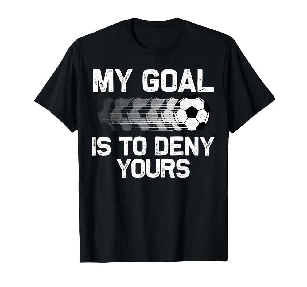 Soccer Goalie Soccer Player Goalkeeper T-Shirt - Minimalist Print Unisex