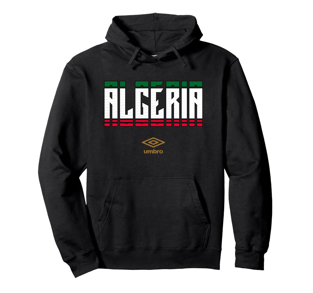 Umbro International Soccer Algeria Hoodie - Casual Everyday Wear Men Women