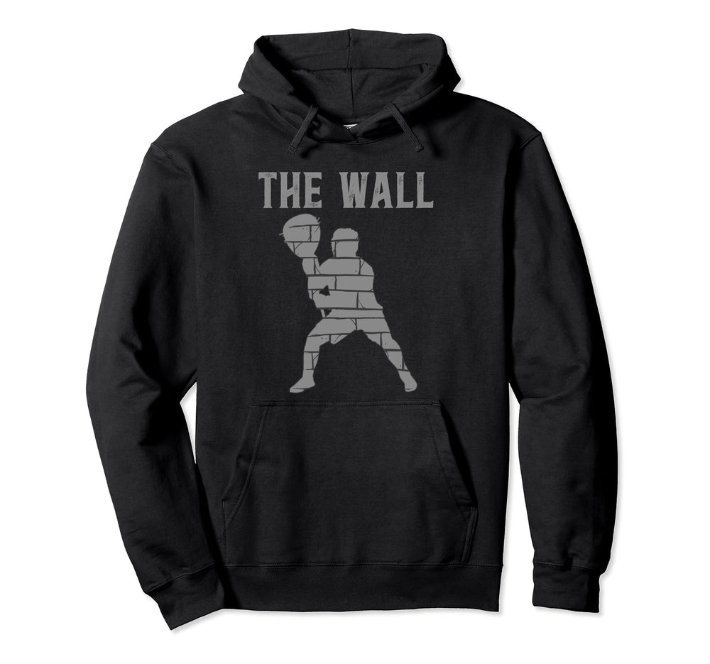 Lacrosse Goalie Wall Lax Goalkeeper Hoodie - Streetwear Style for Adults