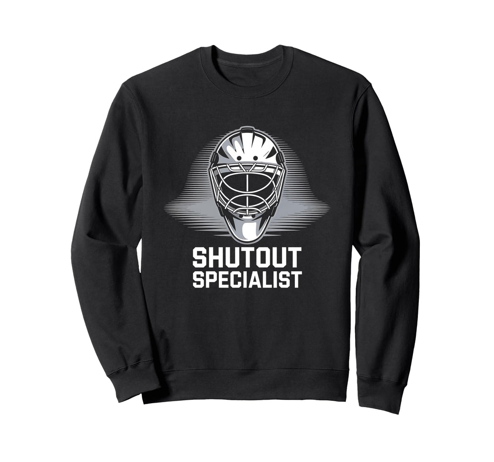 Hockey Player Shutout Penalty Box Sweatshirt - Trendy Graphic Men Women