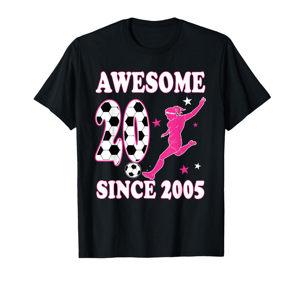 Awesome 20 Since 2005 Birthday T-Shirt - Fun Novelty Design Men Women