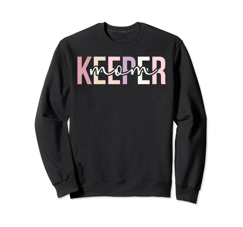 Boho Hockey Keeper Mom Ice Hockey Sweatshirt - Trendy Graphic Men Women