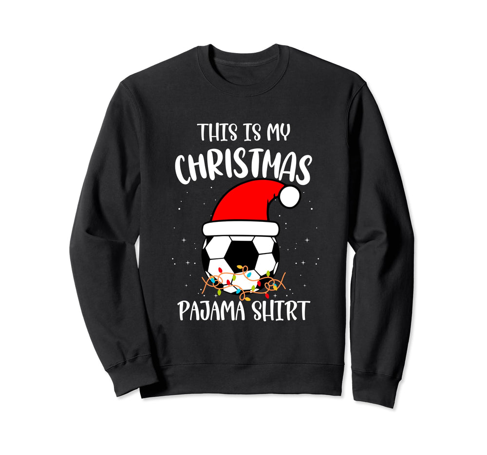 Soccer Goalkeeper Holiday Santa Sweatshirt - Streetwear Style Men Women
