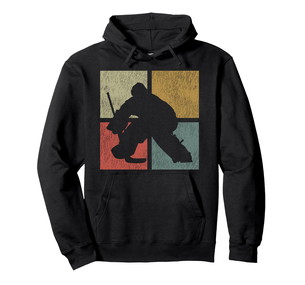Ice Hockey Goalie Goalkeeper Hoodie - Unique Graphic Unisex