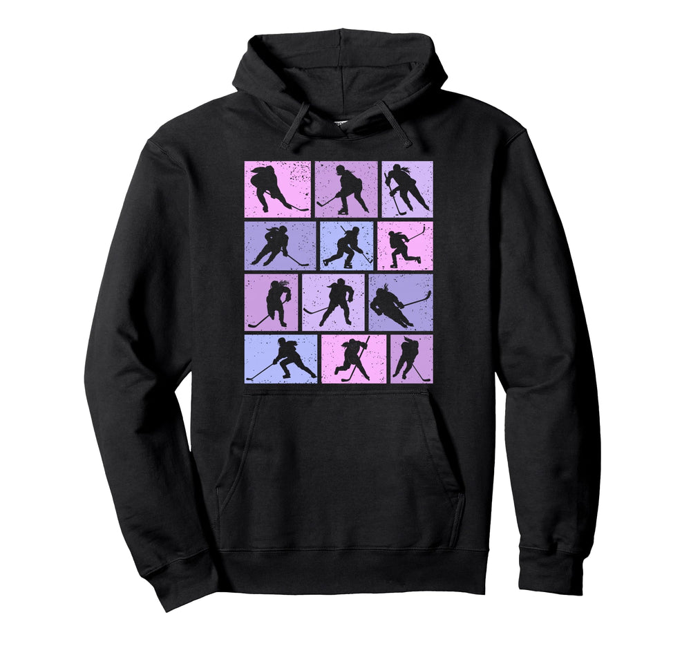 Ice Hockey Player Hoodie - Aesthetic Graphic Men Women