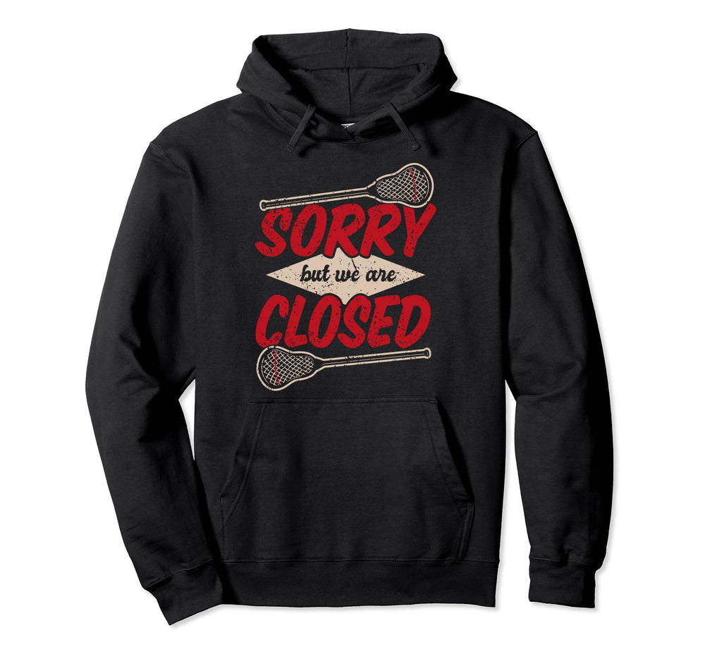 Funny Goalkeeper Lacrosse Goalie Hoodie - Minimalist Print for Adults
