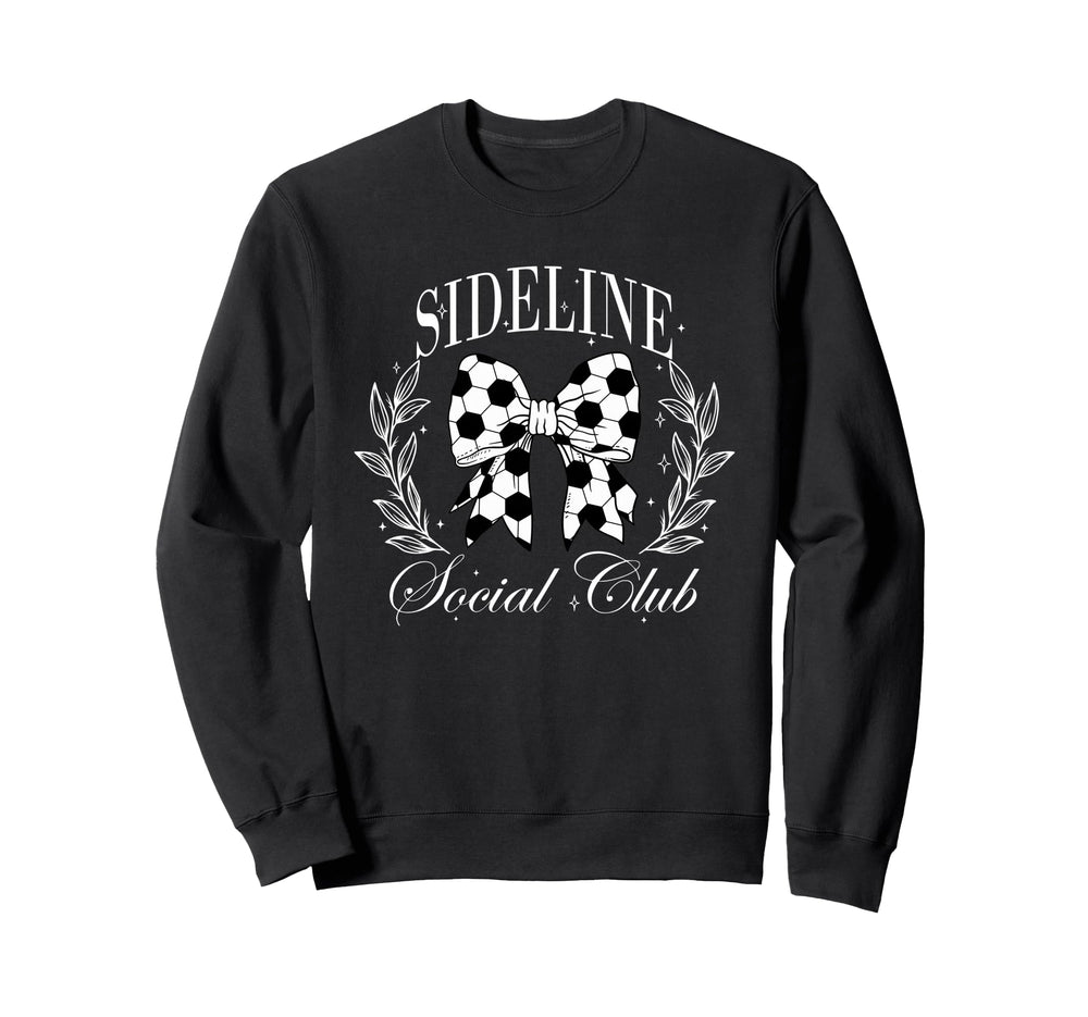 Sideline Social Club Soccer Coquette Sweatshirt - Streetwear Style Unisex