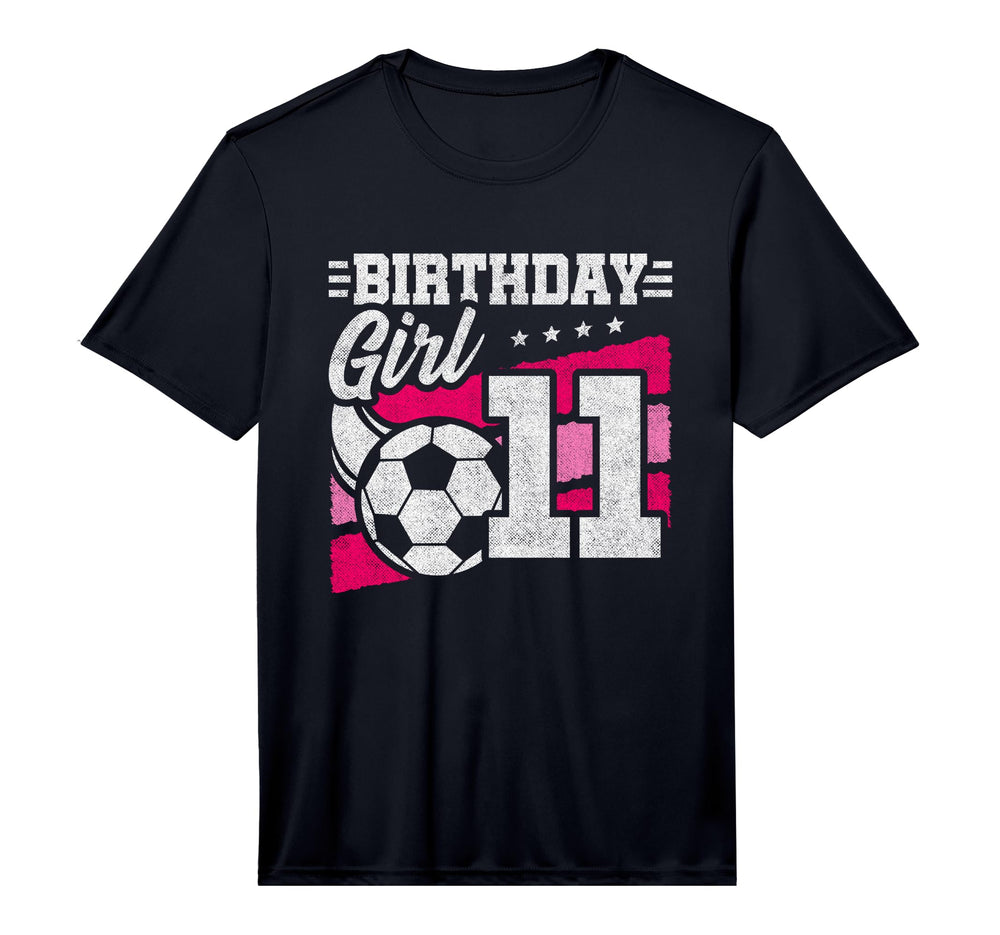 11 Year Old Soccer Birthday 11Th T-Shirt - Casual Everyday Wear Men Women