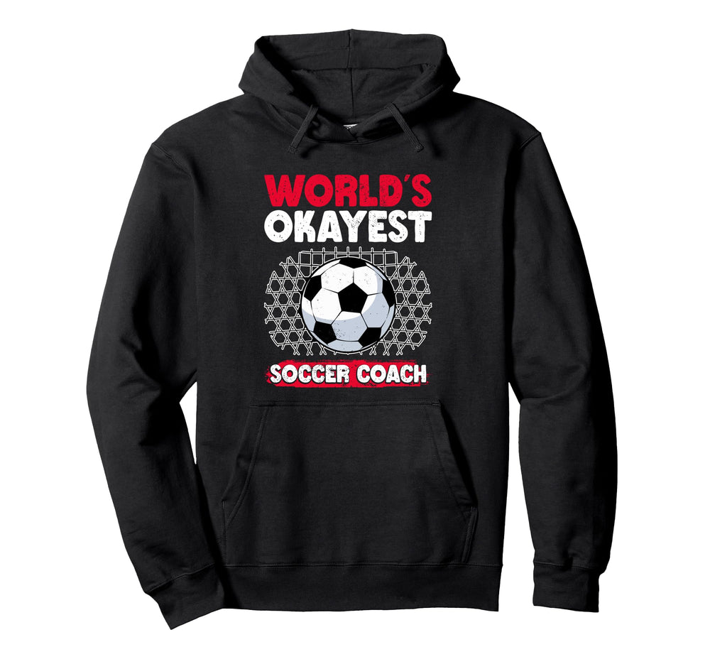 Coaching Soccer Dad Coach Soccer Coach Hoodie - Unique Graphic Unisex