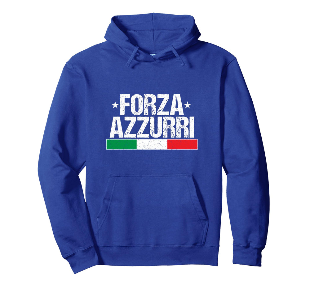 Forza Azzurri Hoodie - Graphic Print Unisex