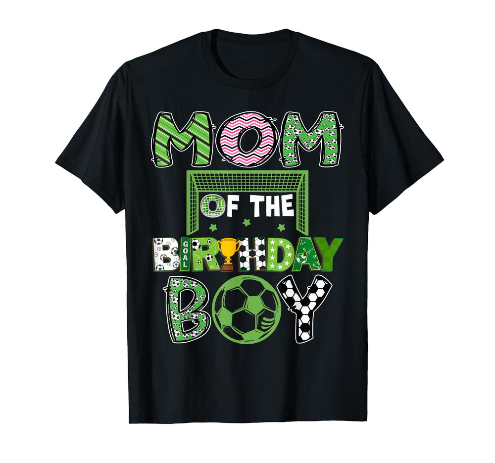 Mom Birthday Soccer Player Birthday T-Shirt - Custom Art Print Men Women