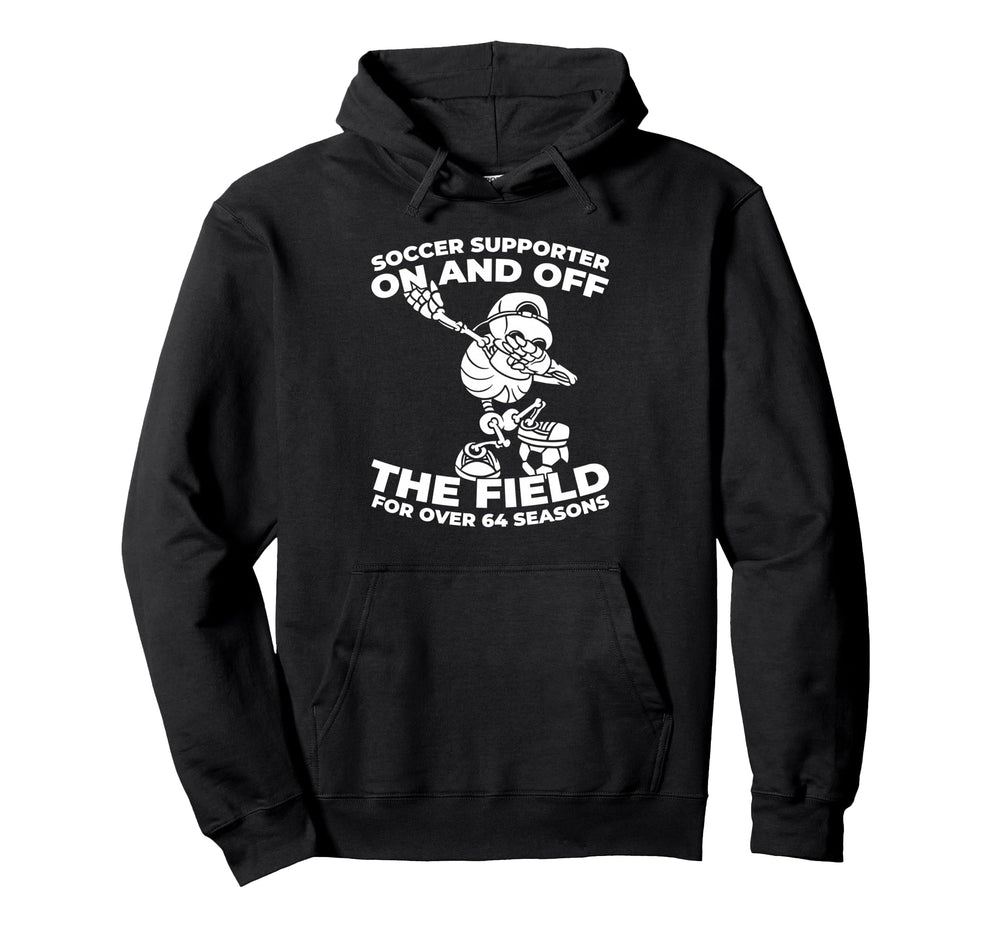 64 Years Old Team Player Sports Hoodie - Fun Novelty Design Men Women