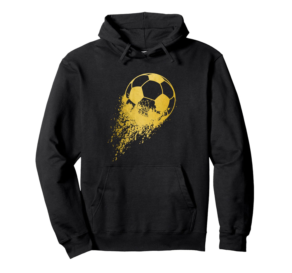 Soccer Player Sports Soccer Ball Hoodie - Unique Graphic Unisex