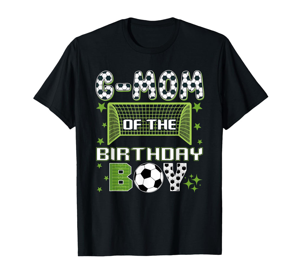 G Mom Birthday Soccer Group Family T-Shirt - Minimalist Print Men Women