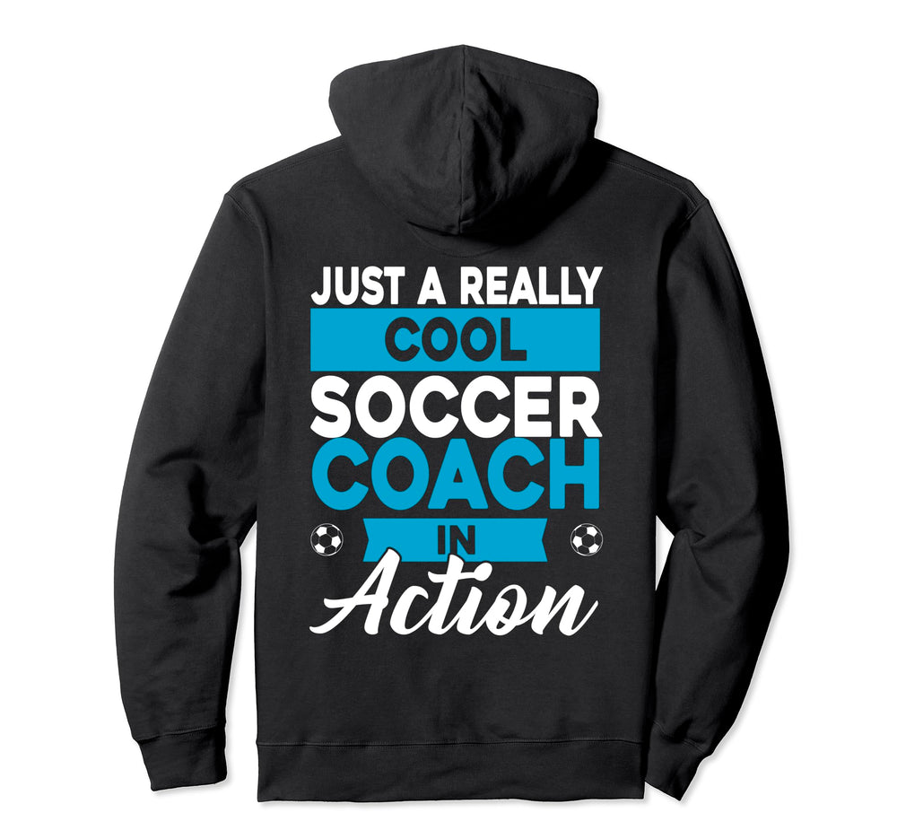 Soccer Coaching Training Trainer Soccer Hoodie - Graphic Print for Adults