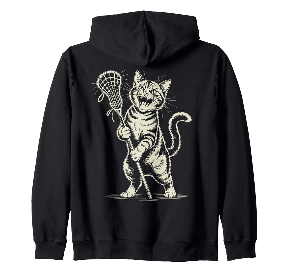 Lax Goalie Lacrosse Goalkeeper Sweatshirt - Casual Everyday Wear Men Women
