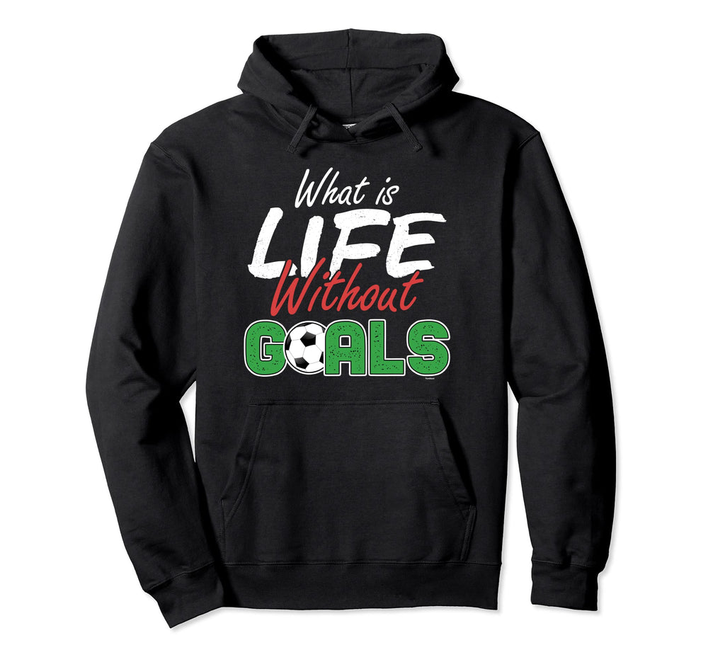 Football Soccer Player Sports Goals Hoodie - Trendy Graphic for Adults