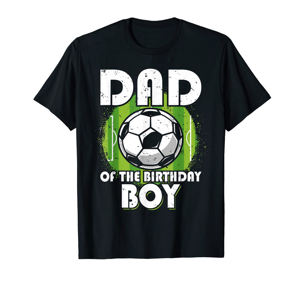 Mens Dad Birthday Soccer Player T-Shirt - Graphic Print for Adults