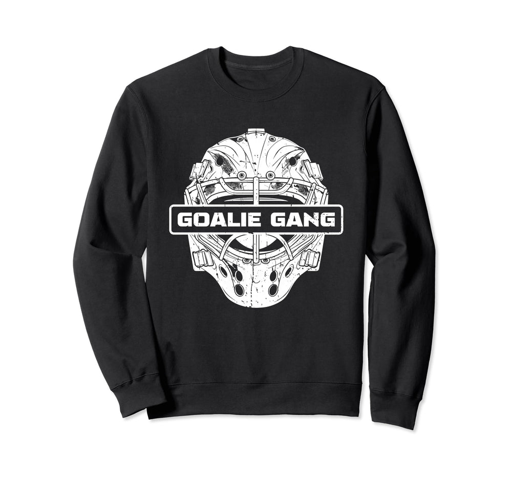 Ice Hockey Goalie Goalkeeper Sweatshirt - Casual Everyday Wear Men Women