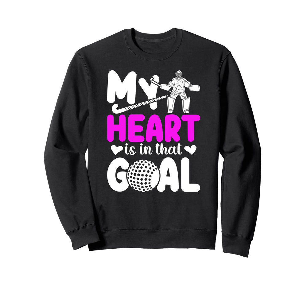 Field Hockey Goalkeeper Aunt Proud Sweatshirt - Novelty Apparel for Adults