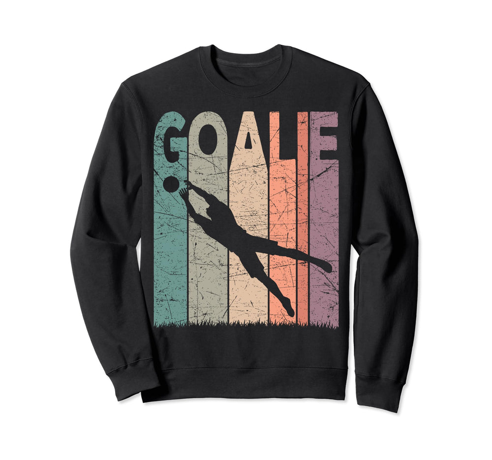 Soccer Goalie Soccer Goalkeeper Sweatshirt - Minimalist Print for Adults