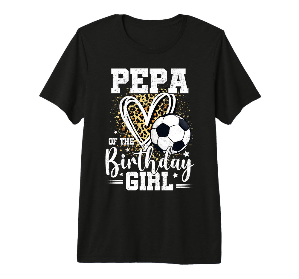 Pepa Birthday Soccer Ball T-Shirt - Casual Everyday Wear for Adults