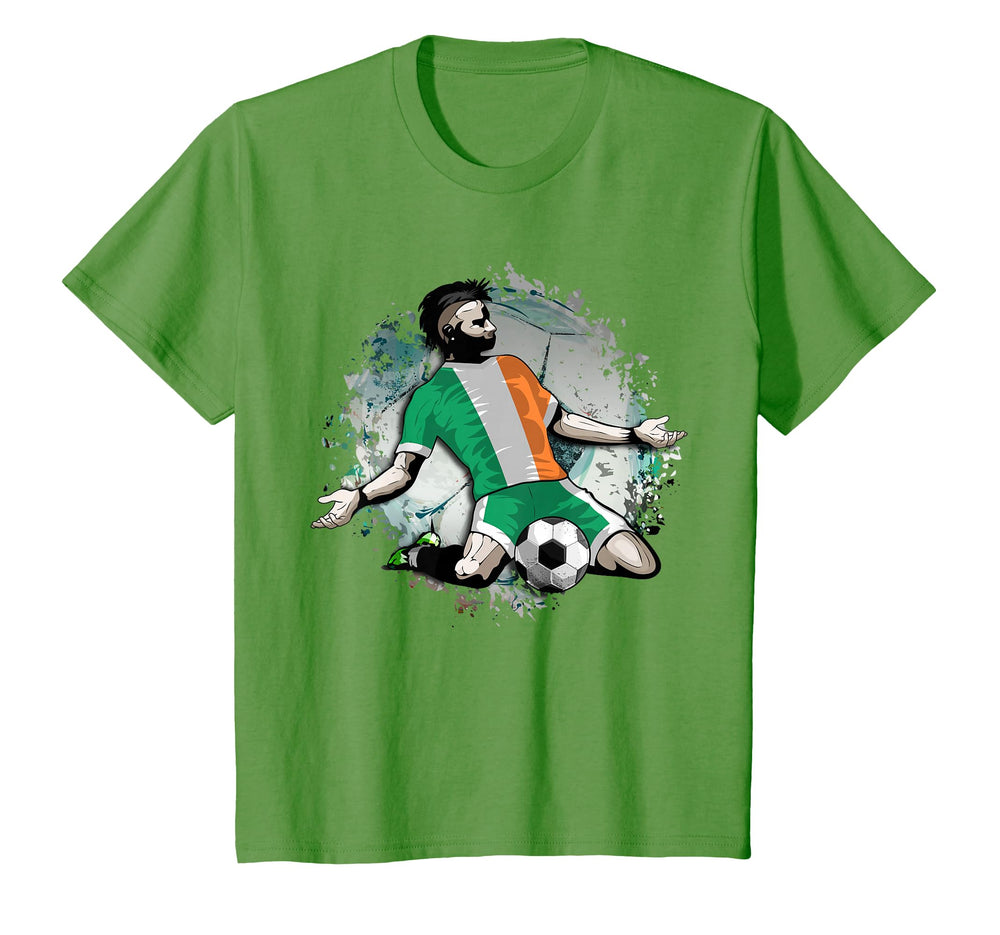 Ireland Soccer Irish National Flag Proud T-Shirt - Streetwear Style Unisex