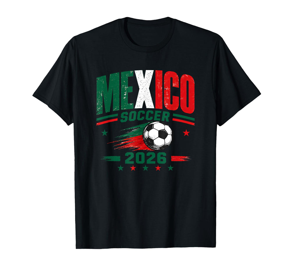 Mexico Soccer Teams Game Football T-Shirt - Casual Everyday Wear Unisex