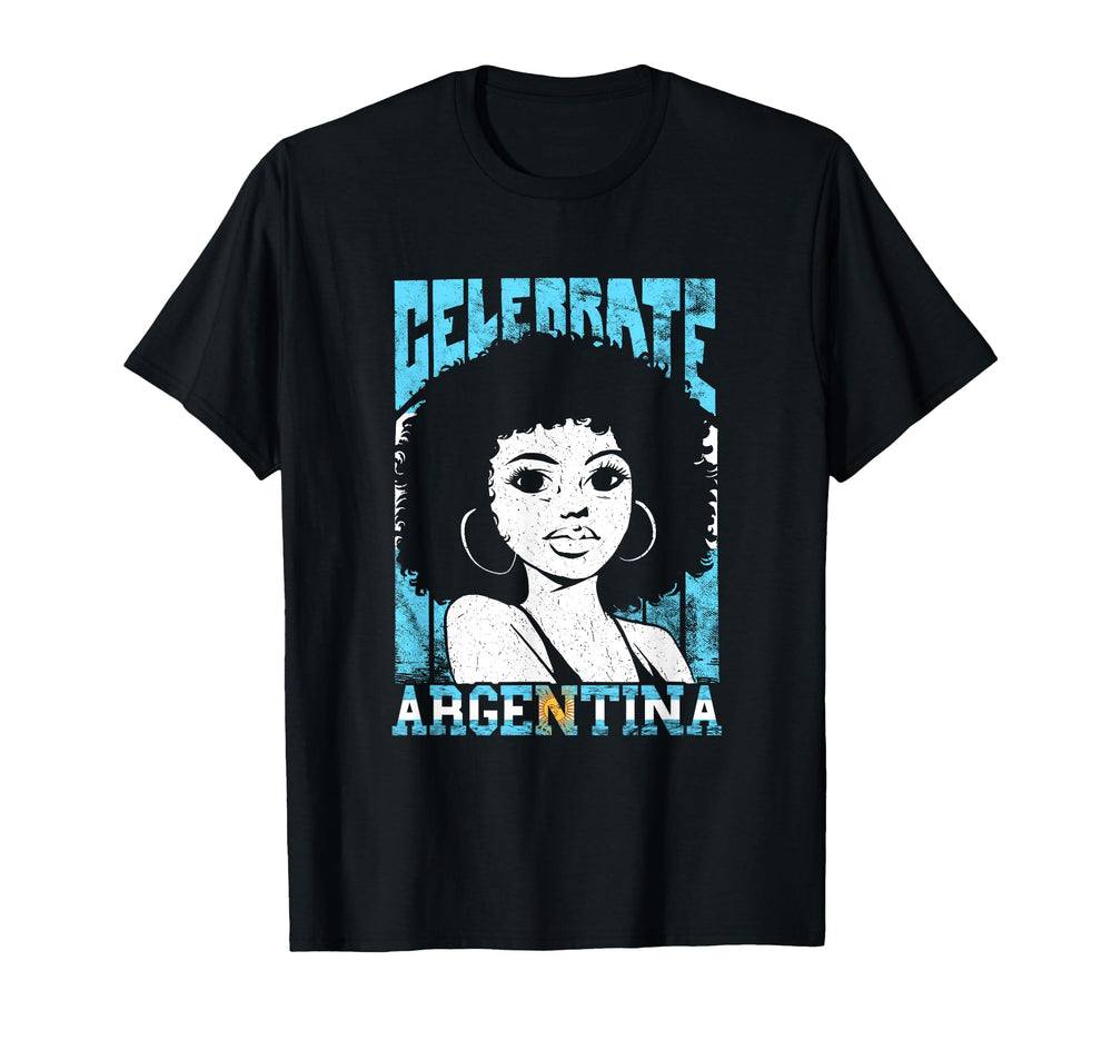 Argentinian Power Celebrate Argentina T-Shirt - Streetwear Style Men Women
