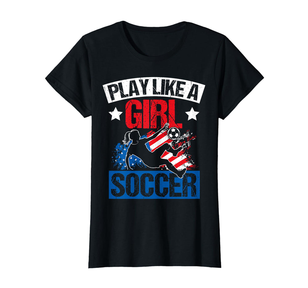 Play Like Soccer Player Athlete Team T-Shirt - Trendy Graphic for Adults